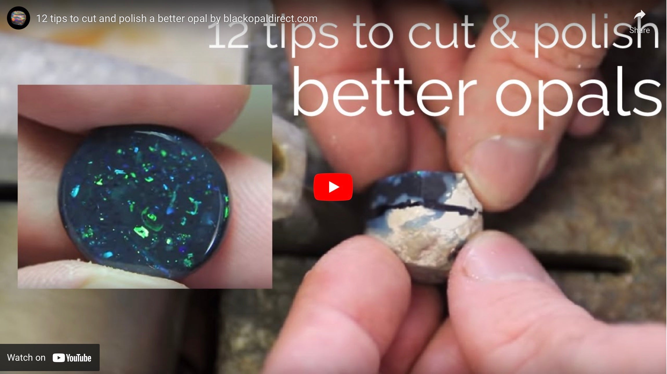12 tips to cut and polish a better opal