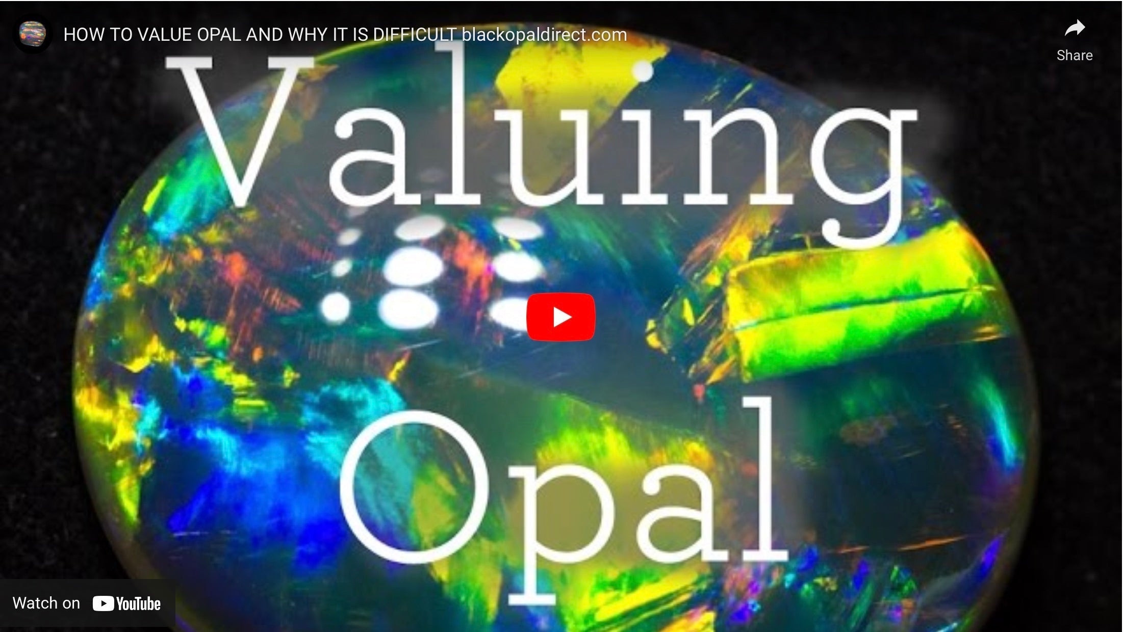 The Challenges of Valuing Opal