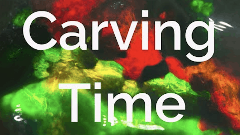It's opal carving time!