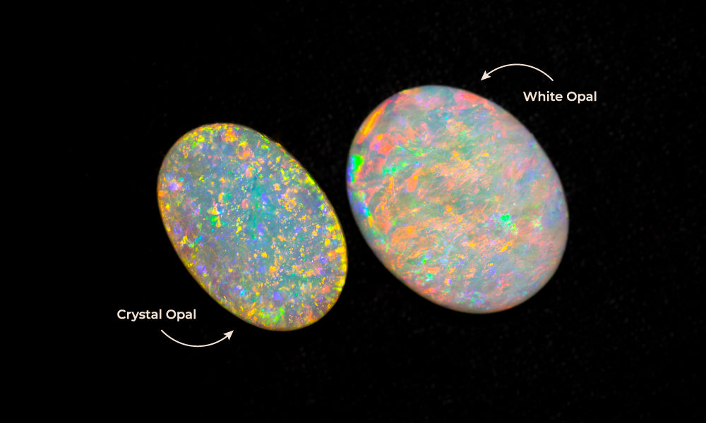 The Difference Between White Opal and Crystal Opal