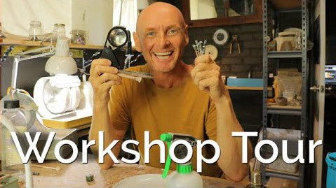 Workshop tour! What's in my opal cutting workshop?
