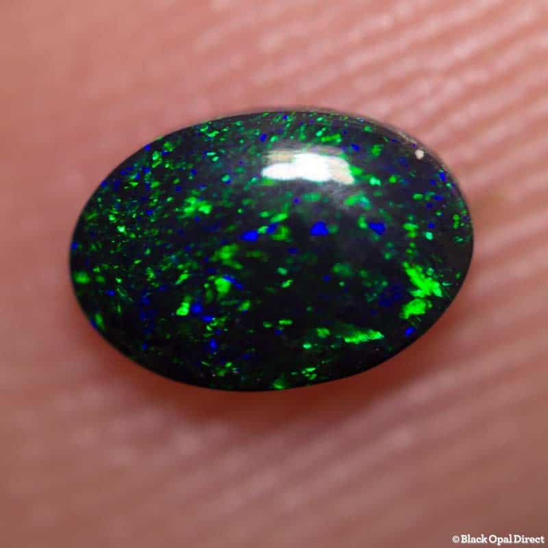 0.27 ct black opal 6x4x2mm