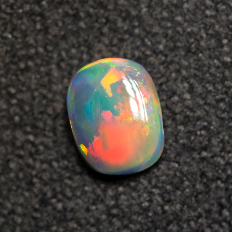 0.28 ct black opal 4.9x3.8x2mm