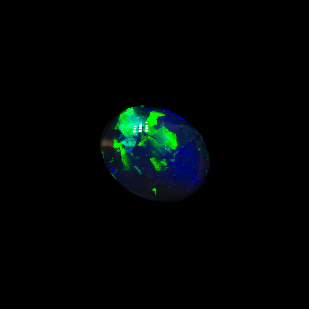 0.29 ct black opal 5.3x4.2x2.1mm