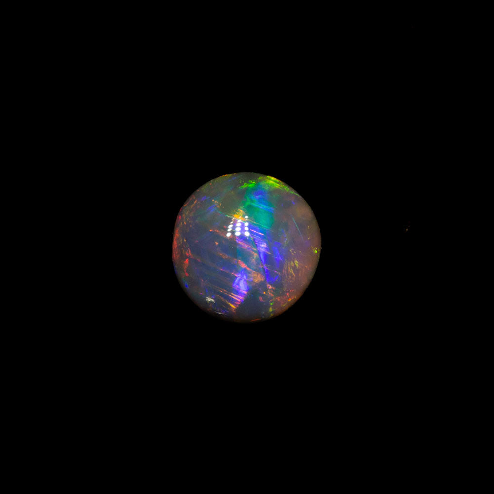 0.33 ct dark opal 4.9x4.8x2.4mm