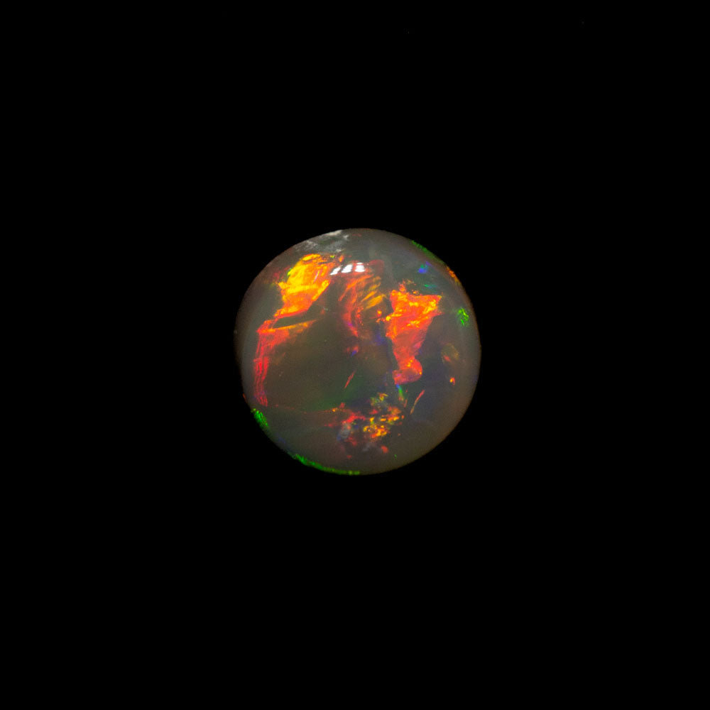 0.35 ct dark opal 4.7x4.7x2.2mm