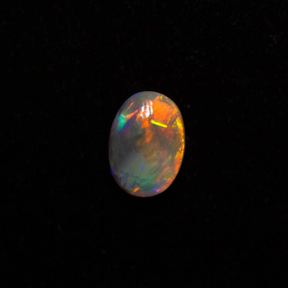 0.40 ct dark opal 5.9x4.2x2.6mm