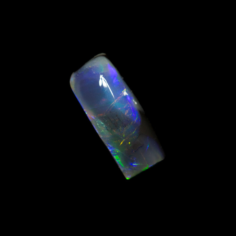 0.43 ct black opal 8.1x3.1x2.1mm