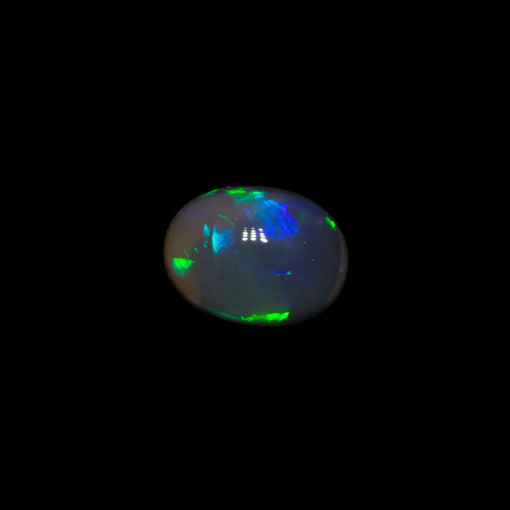 0.43 ct black opal 5.6x4.3x2.9mm