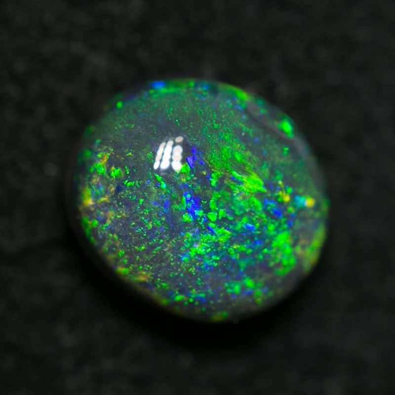 0.43ct black opal