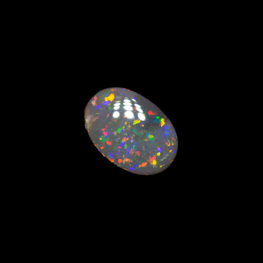 0.45 ct dark opal 6x4.2x2.4mm