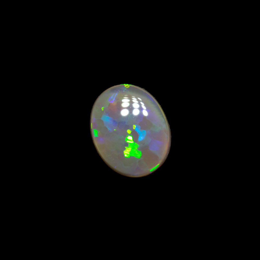 0.45 ct dark opal 6x4.9x2.4mm