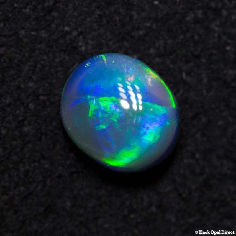 0.45 ct black opal 5x4x3mm