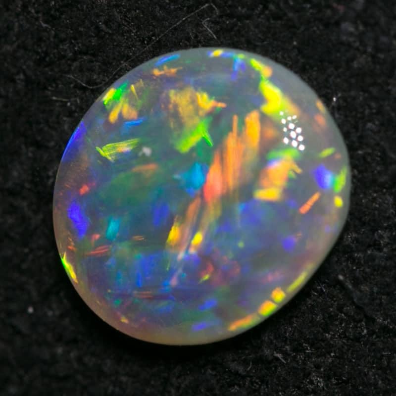 0.48 ct gem crystal opal 6.5x6x2mm