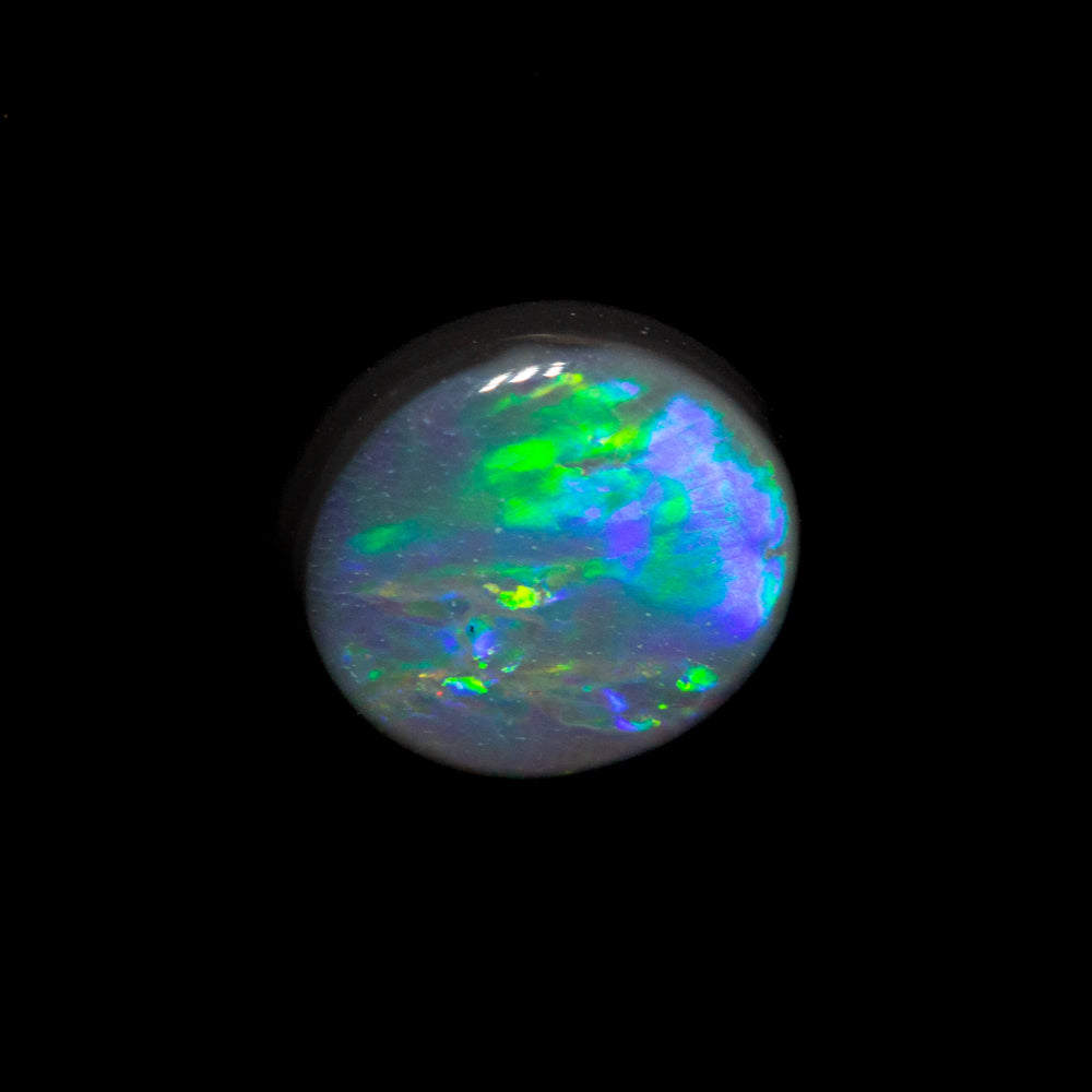 0.51 ct dark opal 6.2x5.6x2.1mm