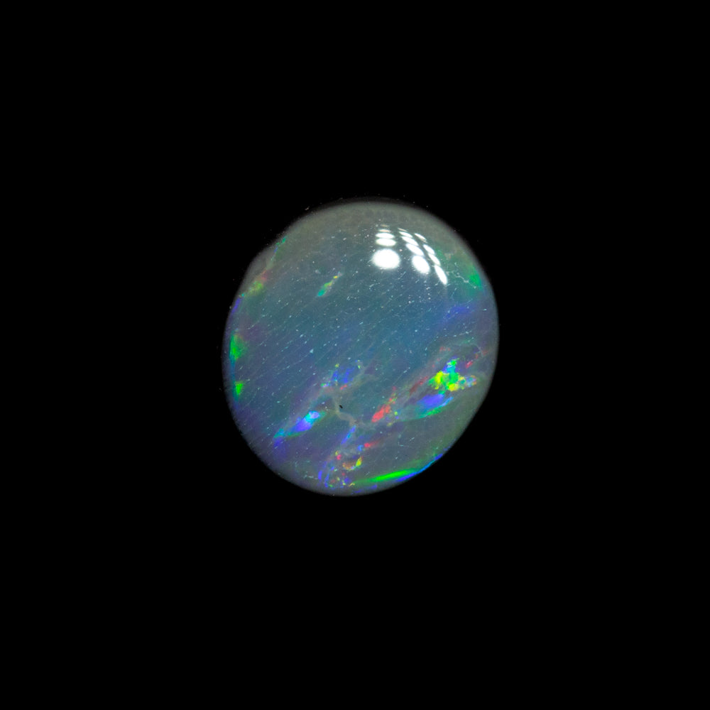 0.51 ct dark opal 6.2x5.6x2.1mm