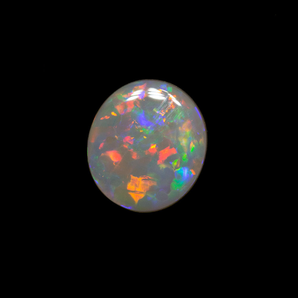 0.51 ct crystal opal 7.1x6.4x1.6mm