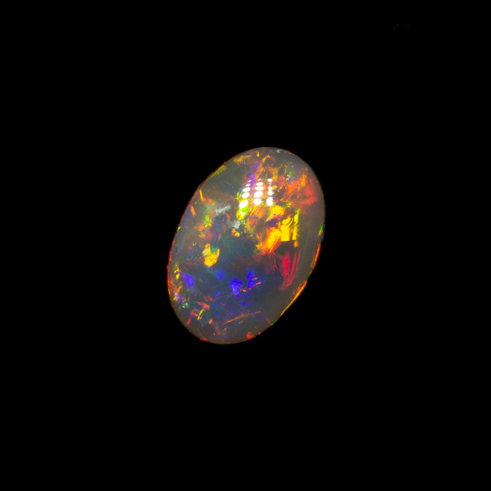 0.52 ct dark crystal opal 6.7x4.6x2.6mm