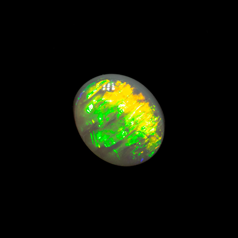 0.54 ct dark opal 6.6x5.5x2.2mm