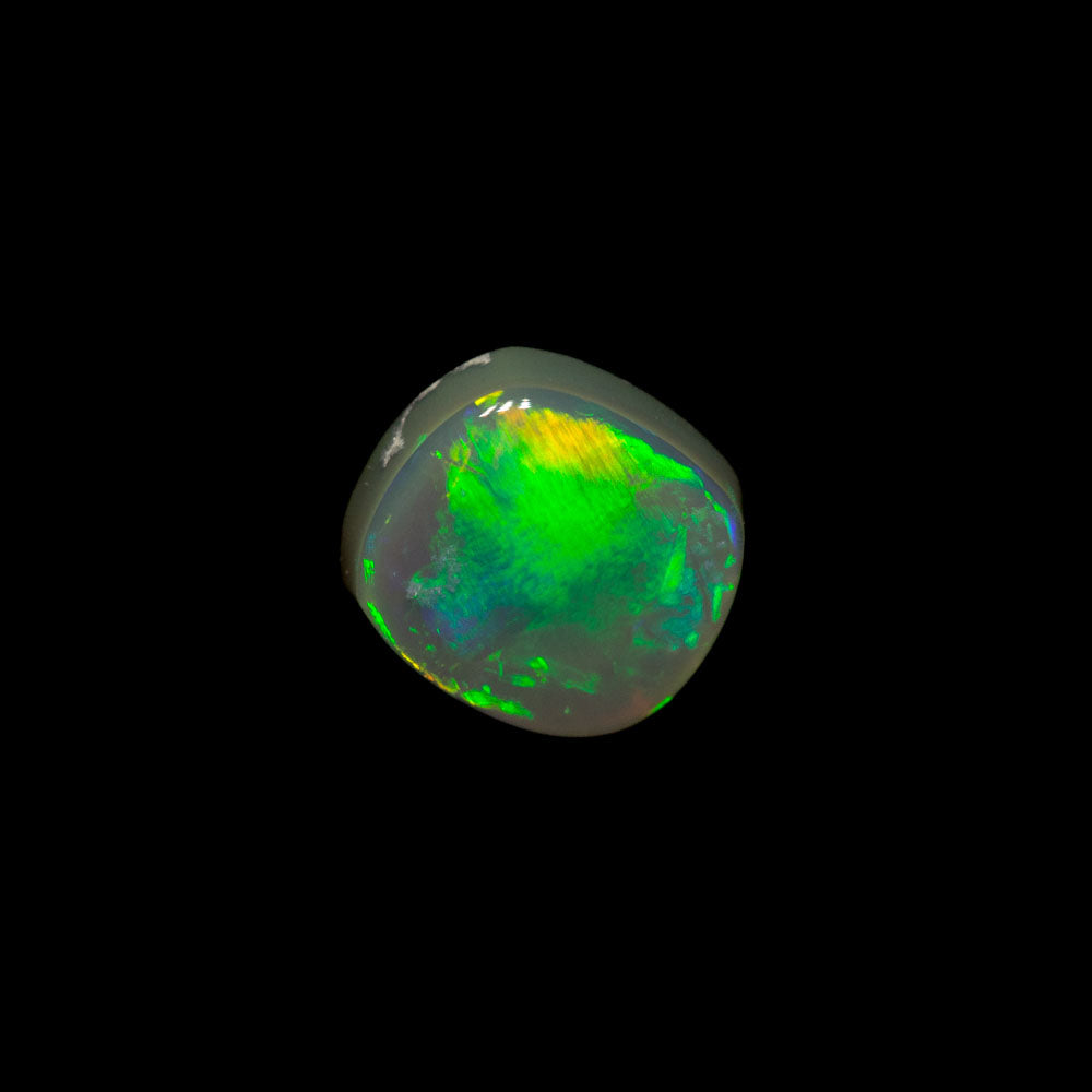 0.54 ct dark opal 5.7x5.3x2.2mm