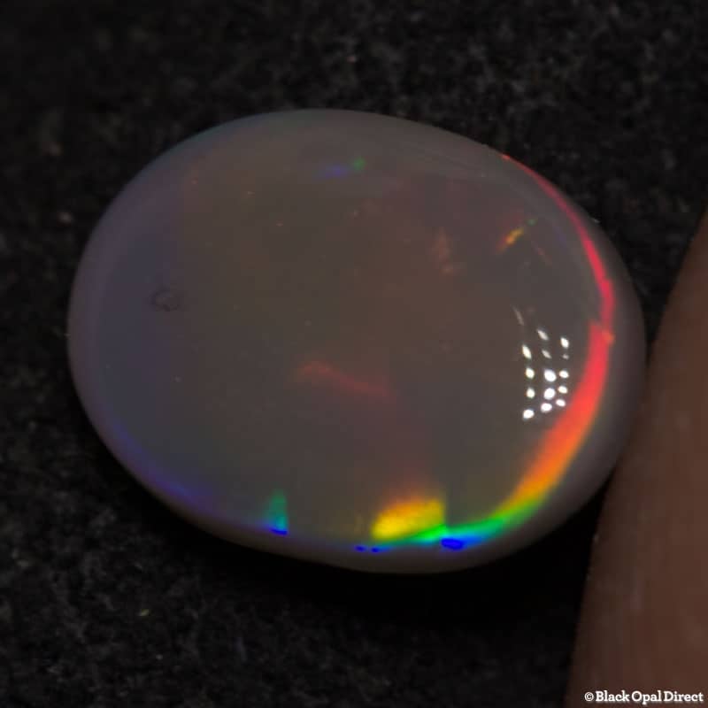 0.54 ct semi black opal 7x5x2mm