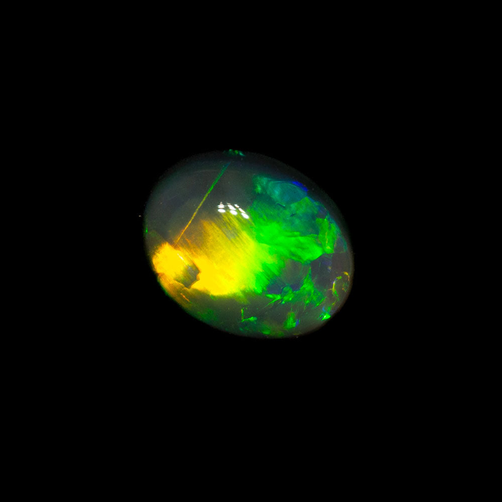0.57 ct black opal 5.9x4.7x3.2mm