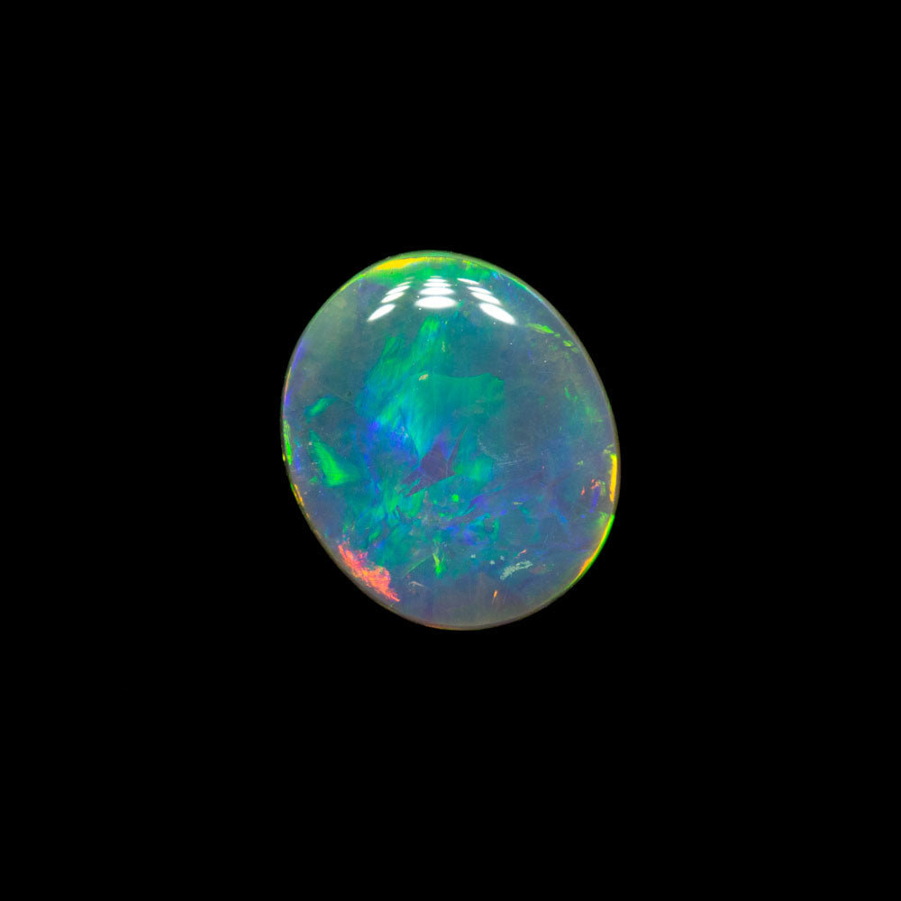 0.57 ct crystal opal 7.3x6.2x1.8mm