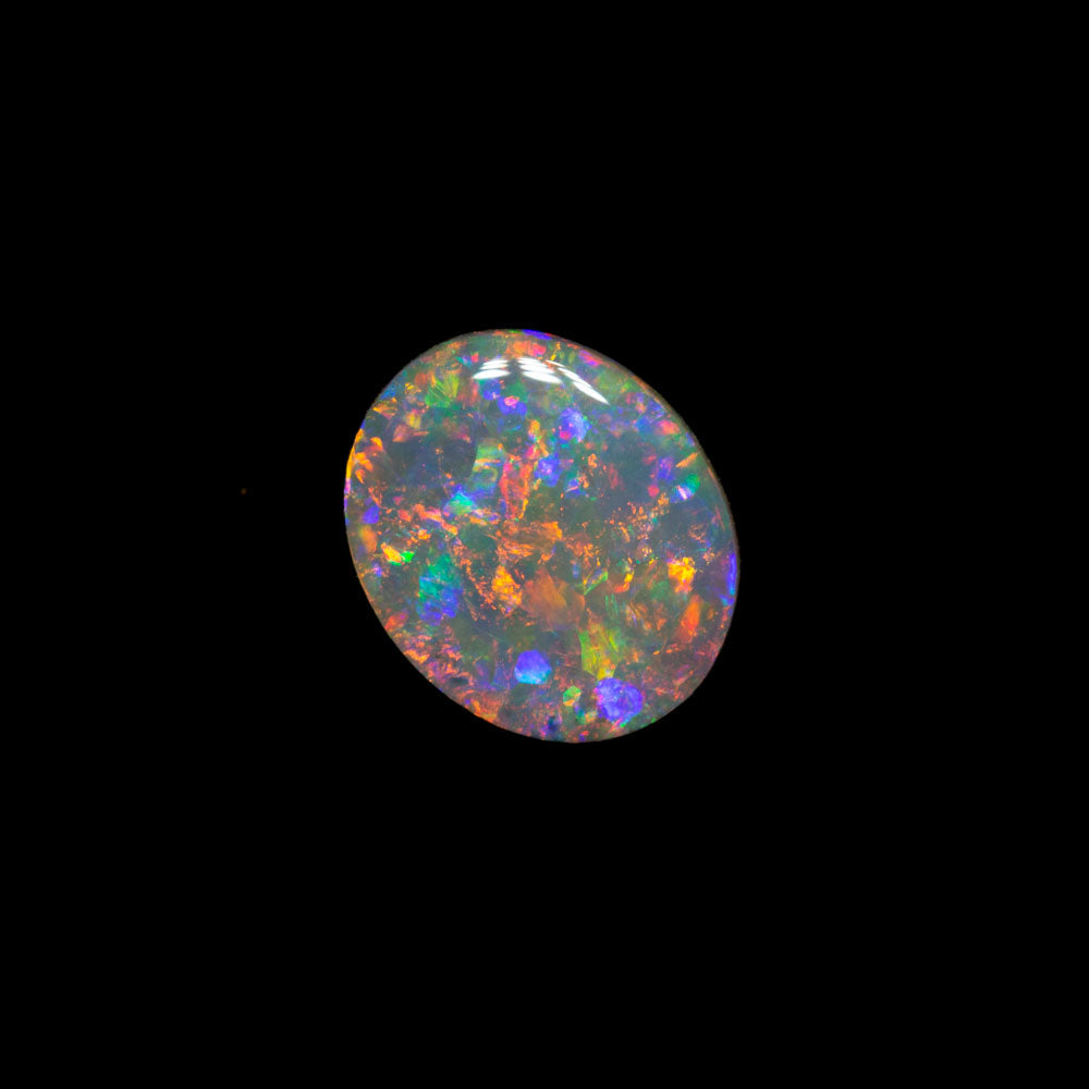 0.59 ct crystal opal 7.3x6.1x1.8mm