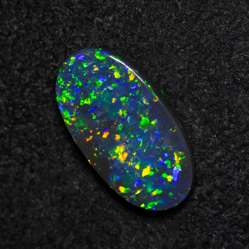 0.59 ct black opal 9.2x5x1.8mm