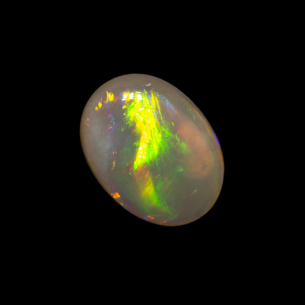 0.59 ct dark opal 6.9x5.2x2.5mm