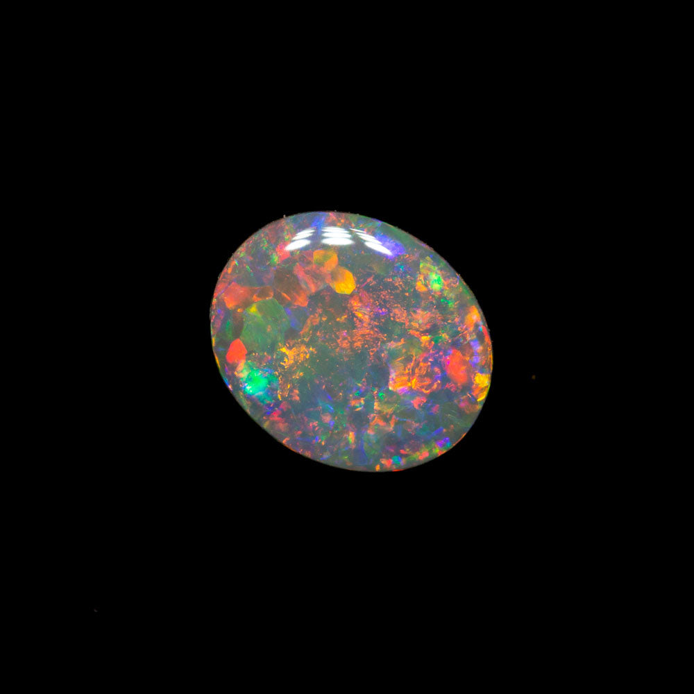 0.59 ct crystal opal 7.3x6.1x1.8mm