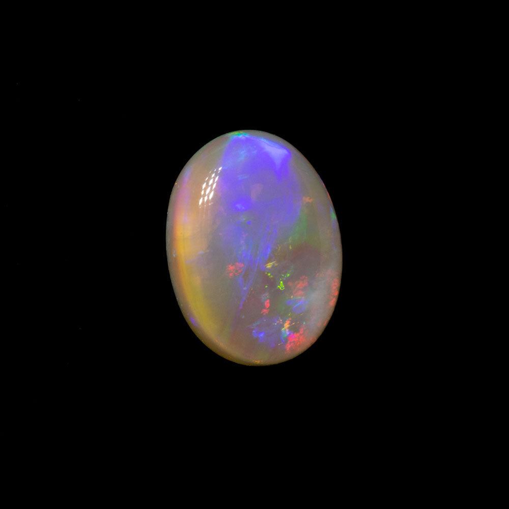 0.59 ct dark opal 6.9x5.2x2.5mm