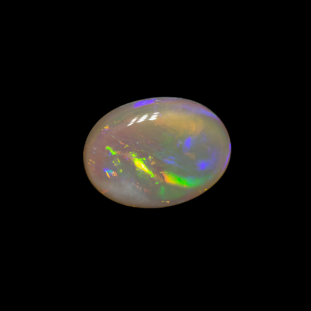 0.59 ct dark opal 6.9x5.2x2.5mm