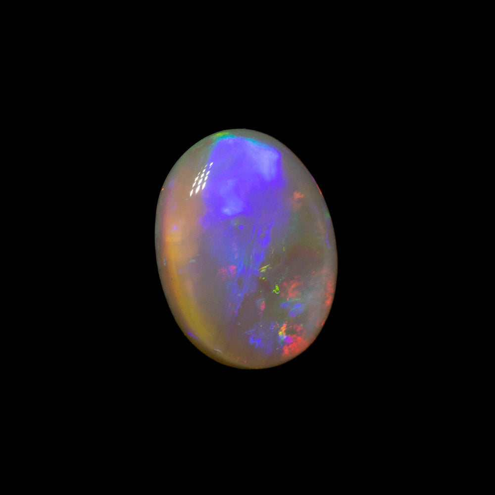 0.59 ct dark opal 6.9x5.2x2.5mm