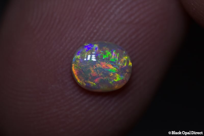 0.59 ct crystal opal 6.5x5.5x3mm