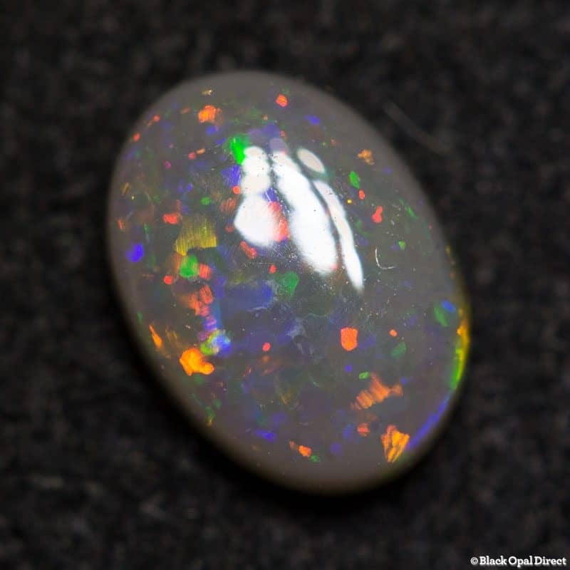 0.59ct semi black opal