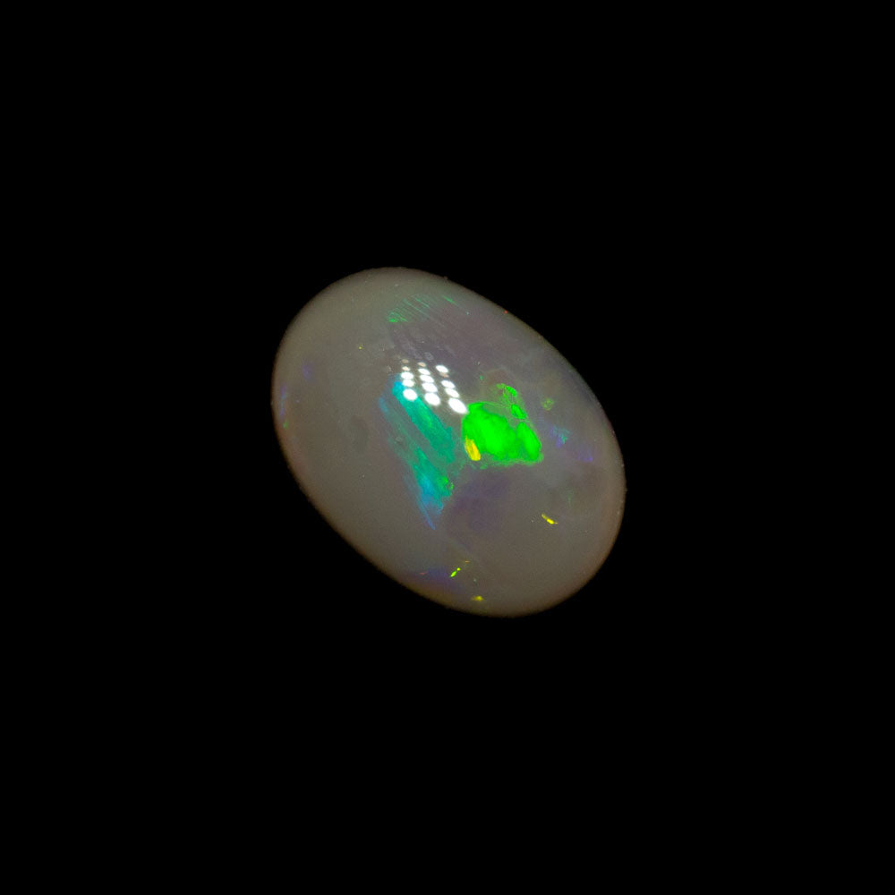 0.60 ct dark crystal opal 6.5x4.7x3mm