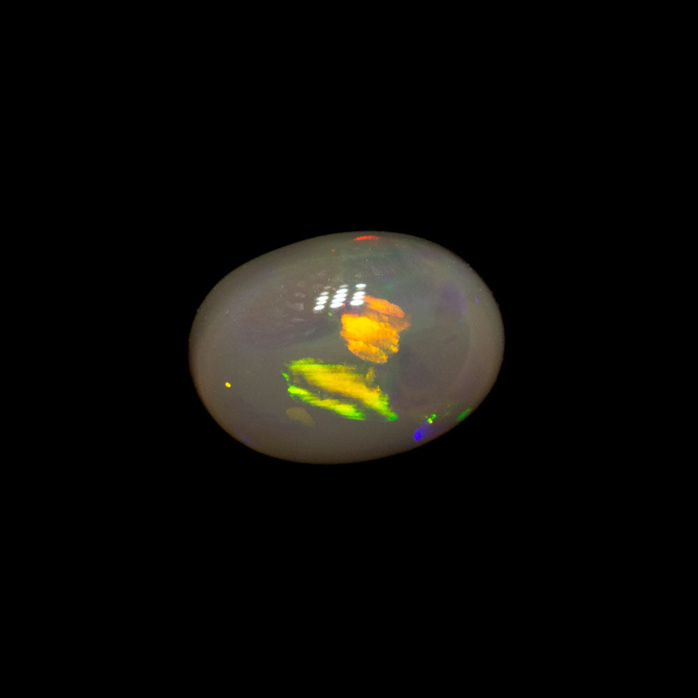 0.60 ct dark crystal opal 6.5x4.7x3mm