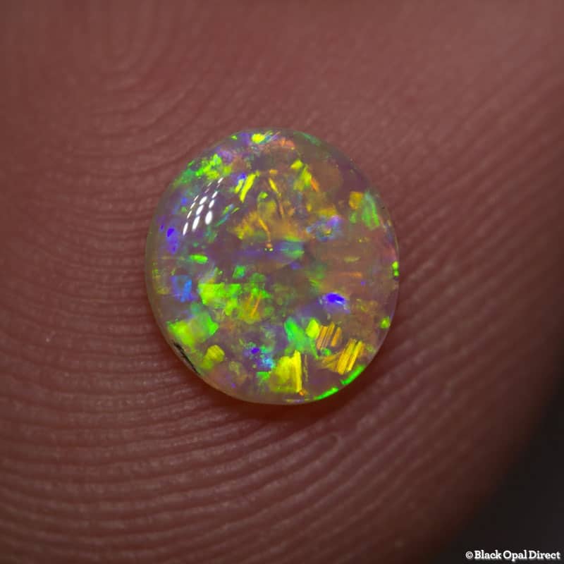 0.60 ct crystal opal 7x6.5x2mm