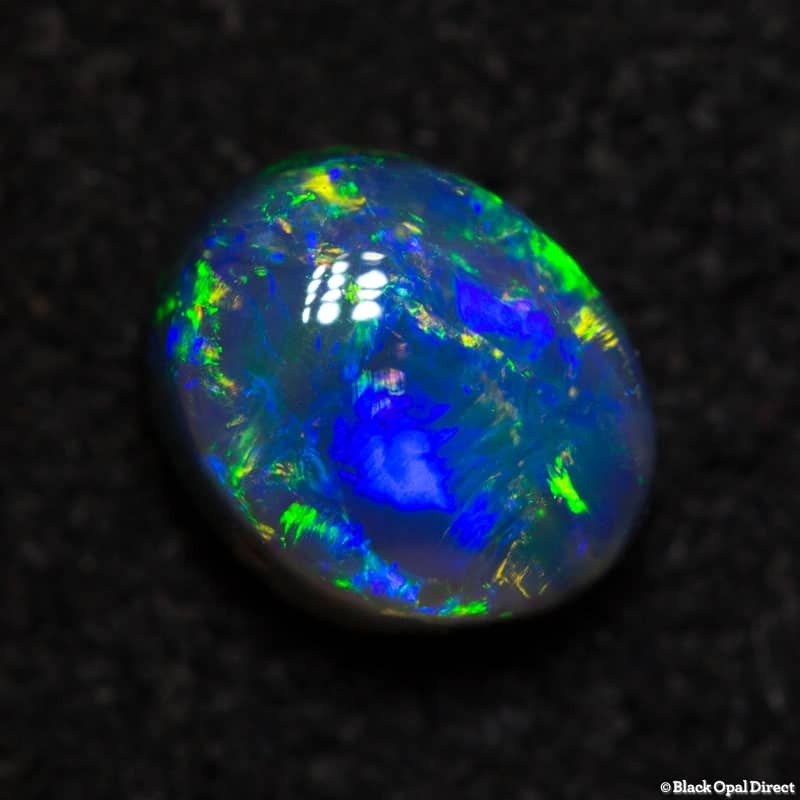 0.61ct black opal