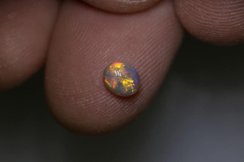 0.61 ct crystal opal 5.5x4.5x3.5mm