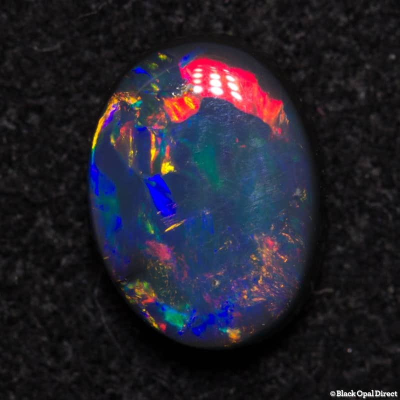 0.61ct gem black opal2