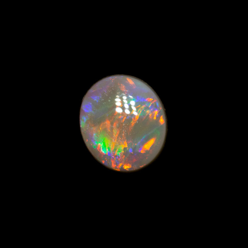0.62 ct dark opal 5.9x5.1x3mm