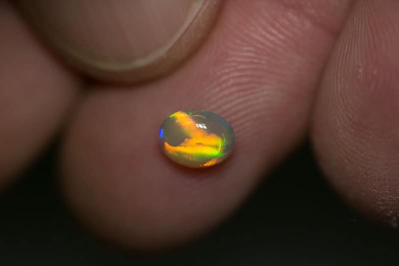 0.62ct gem crystal opal 6.5x5x3mm