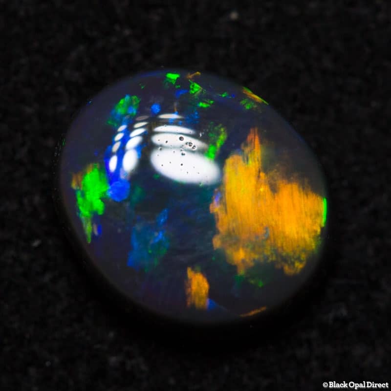 0.64ct black opal