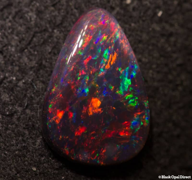 0.65ct drop shape gem