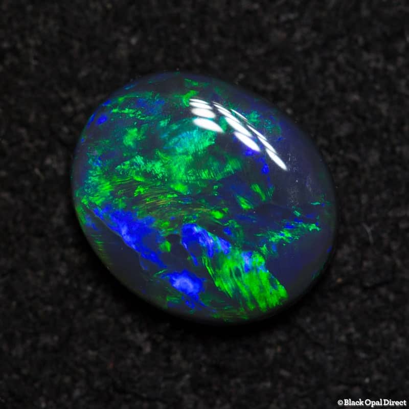 0.66ct black opal