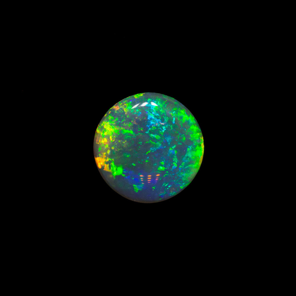 0.68 ct double-sided crystal opal 6.5x6.5x2.4mm