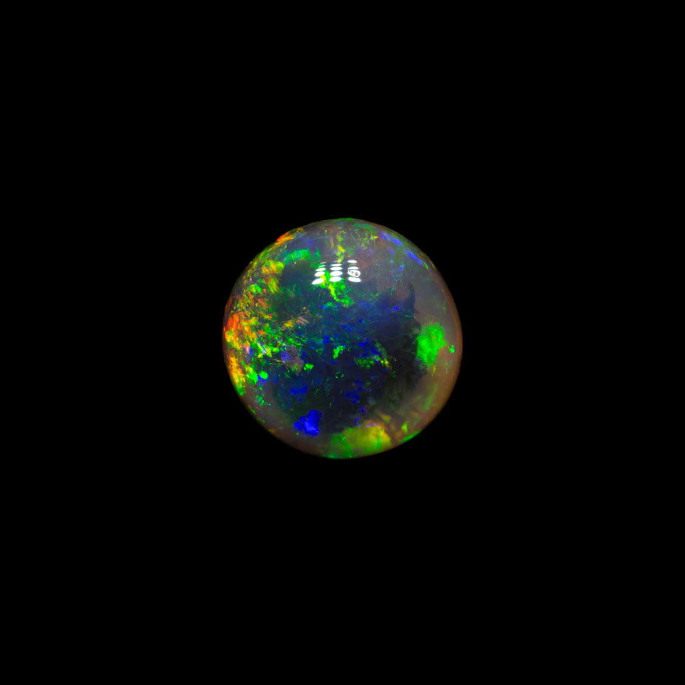 0.70 ct black opal 6.1x6x3mm