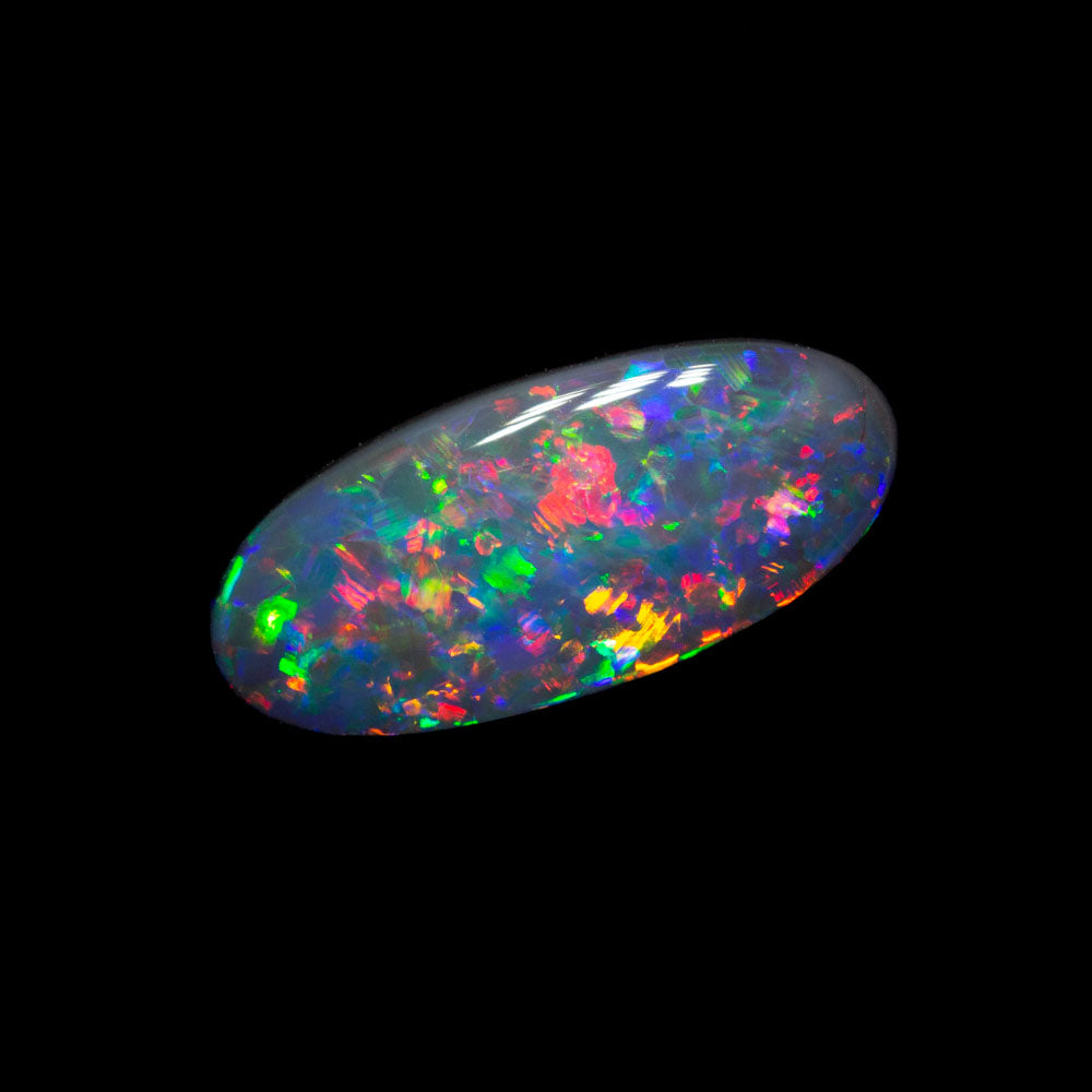 0.70 ct black opal 11.2x5x1.9mm